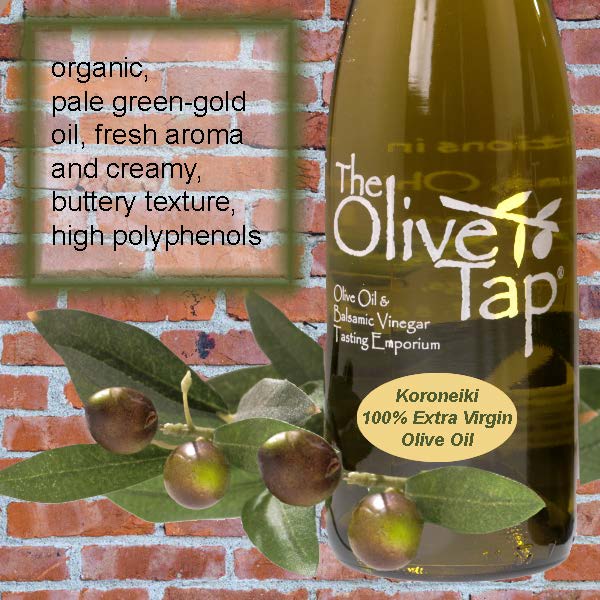 Koroneiki Organic 100% Extra Virgin Olive Oil
