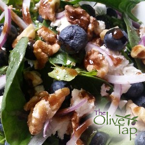 Blueberry, Feta and Honeyed Walnut Salad