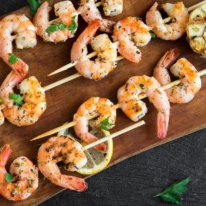 Marinated Grilled Shrimp Skewers Recipe