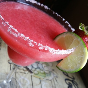 Strawberry Balsamic Margaritas Recipe