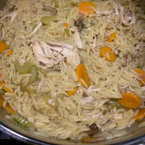 Creamy Chicken and Orzo Pasta Recipe