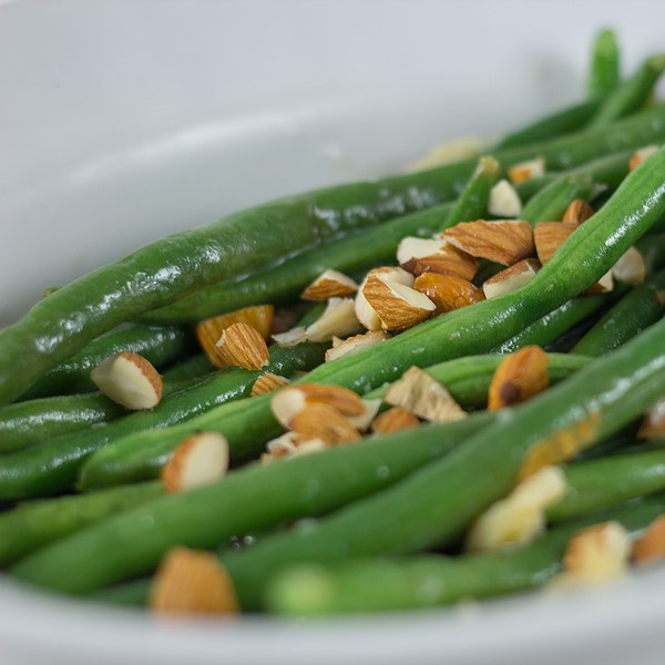 Green Beans with Almonds Recipe