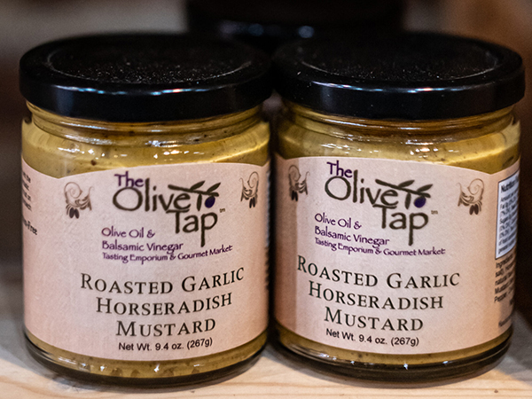 Roasted Garlic Horseradish Mustard