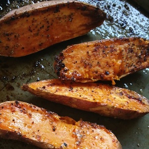 Simple Roasted Sweet Potatoes Recipe