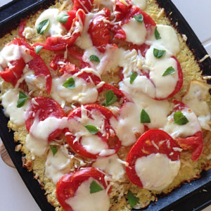 Cauliflower Crust Pizza Recipe