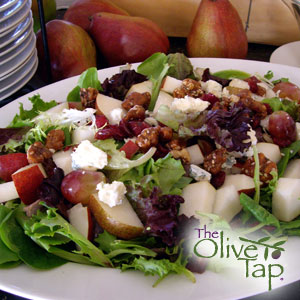 Mario's Pear and Baby Greens Salad Recipe